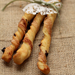 Raisin Swirl Bread Sticks