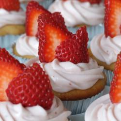 Strawberry Cupcakes