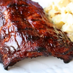 Barbecued Baby Back Ribs