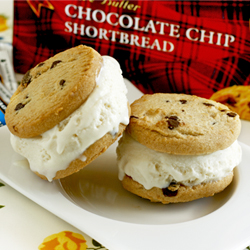 Earl Grey Ice Cream Sandwiches