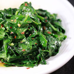 Quick-Sautéed Collard Ribbons