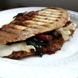 Tomato, Mozzarella & Spinach Panini