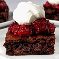 Billows of Berries Brownie