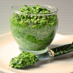 Arugula & Green Onion Pesto