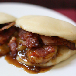 Bacon & Banana Steamed Buns