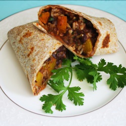 Vegan Black Bean Burritos