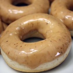 Baked Donuts w Coffee Glaze