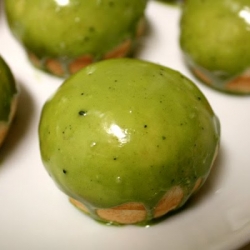 Baked Donuts, Matcha Glaze