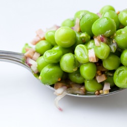 Fresh Peas with Mint