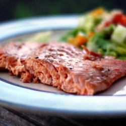 Candied Barbequed Salmon