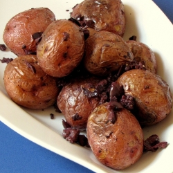 Dirty Potatoes with Kalamata Olives