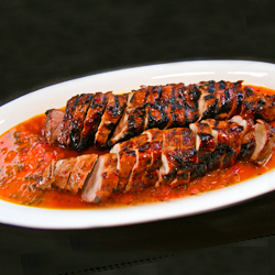 Guava-Glazed Pork Tenderloin