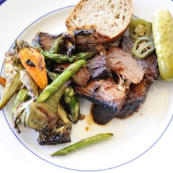 Beef Short Ribs and Roasted Veggies