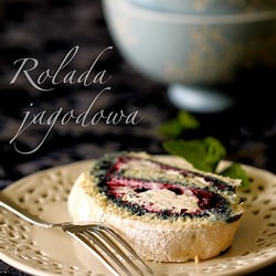 Blueberry Roulade