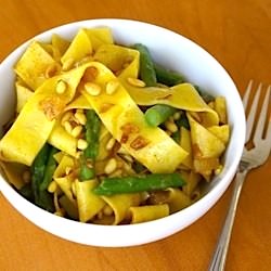 Papardelle with Spiced Butter