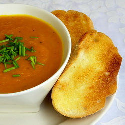 Roasted Carrot & Celeriac Soup