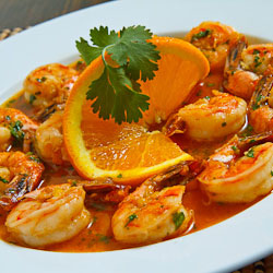 Spicy Orange Shrimp