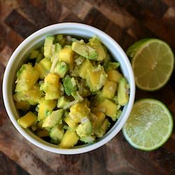 Avocado and Mango Salsa