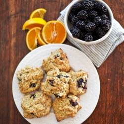 Gluten Free Blackberry Scones