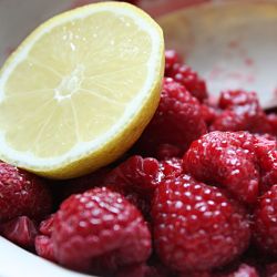 Raspberry and Almond Loaf