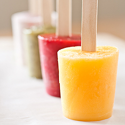 Fresh Fruit Popsicles