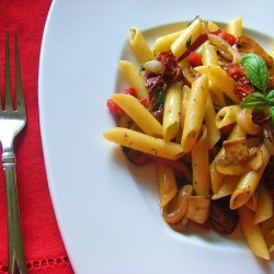 Summer Mushrooms and Mostacholi