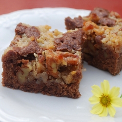 German Chocolate Brownies