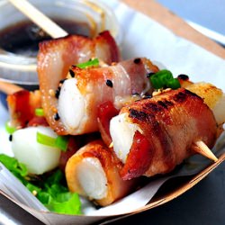 Bacon Wrapped Duck