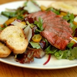 Steak and Arugula Salad