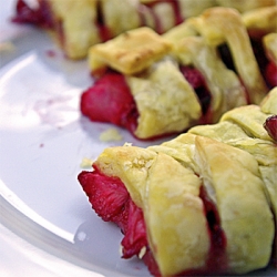 Danish Pastry Cherry & Strawberry