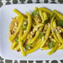 Miso Wax Bean Salad