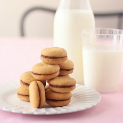 PB Chocolate Sandwich Cookies