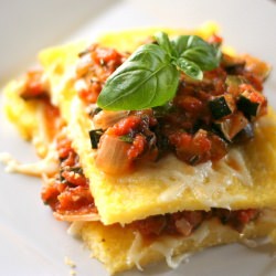 Vegetable Polenta Lasagna