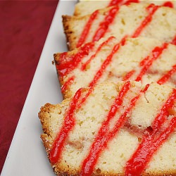 Strawberry Swirl Pound Cake