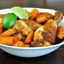 Curried Chicken Drumsticks