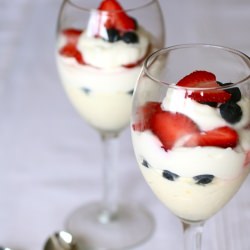 Lemon Mousse Berry Parfaits