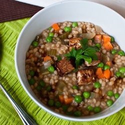 Miso Barley Risotto