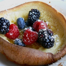 Dutch Baby With Fresh Berries