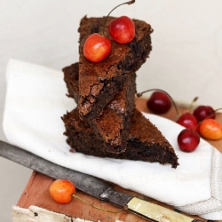 Cocoa Berry Dessert Brownies