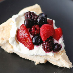 Pavlova with Mixed Berries