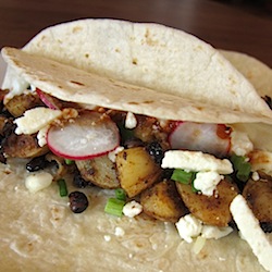 Black Bean & Potato Tacos