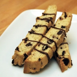 Chocolate Cherry Almond Biscotti