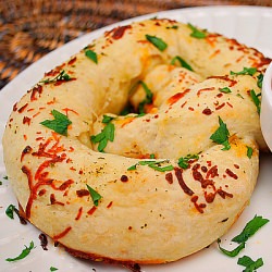 Pizza Stuffed Pretzel