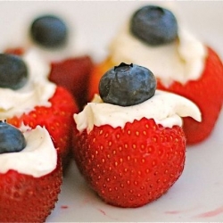 Red, White, & Blue Strawberries