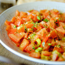 Moroccan Tomato Salad