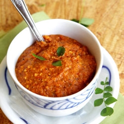 Roasted Tomato and Lentil Dip