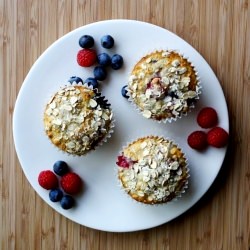 Raspberry Blueberry Muffins