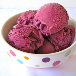 Blueberries and Cream Ice Cream