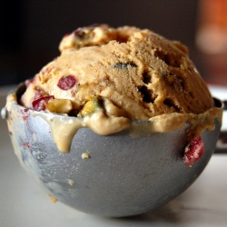 Pistachio Praline Cherry Ice Cream