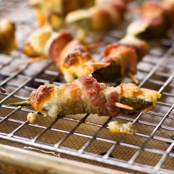 Bacon Wrapped Jalapeno Poppers